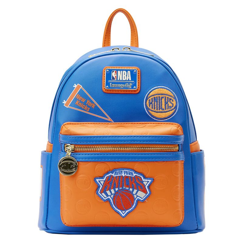 NBA New York Knicks Patch Icons Mini Backpack, , hi-res view 1
